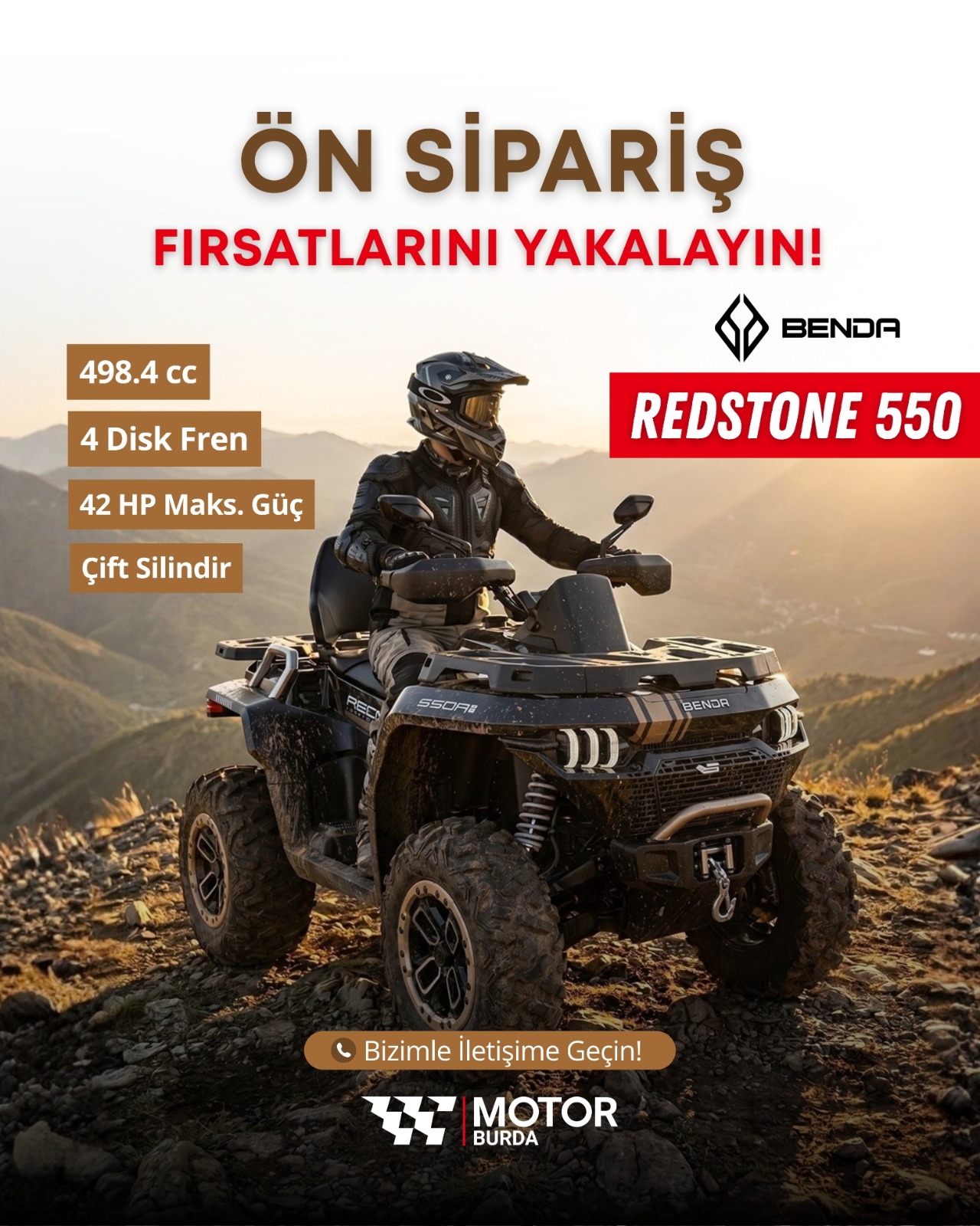Benda Redstone 550